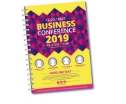 AGENDAS, CADERNOS E APOSTILAS CADERNETA CAPA DURA WIRE O MIOLO PERSONALIZADO ABERTURA HORIZONTAL CAPA COUCHÊ 150G NO PAPEL PARANÁ E MIOLO AP 75G SEM VERNIZ 48 FOLHAS 150X210MM