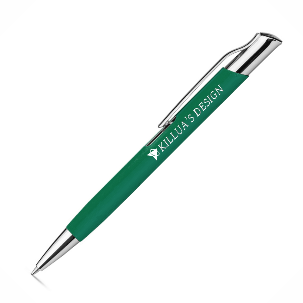 CANETAS IMPRESSÃO COLORIDA LINHA PREMIUM OLAF SOFT VERDE