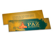 MARCADOR DE PÁGINA PAPEIS ESPECIAIS GOLD MASTER 300G SEM VERNIZ 153X51