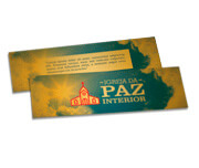 MARCADOR DE PÁGINA PAPEIS ESPECIAIS GOLD MASTER 300G SEM VERNIZ 153X51
