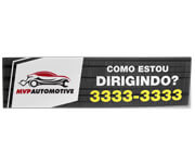 ADESIVOS PARA PARACHOQUE VINIL BRANCO COM VERNIZ UV TOTAL 460X100MM