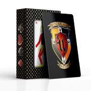 BARALHOS BARALHO SIMPLES 54 CARTAS BARALHO COM CAIXA PADRÃO COUCHÊ 300G COM VERNIZ UV TOTAL - 4X4 - 25unid - BSCP20C