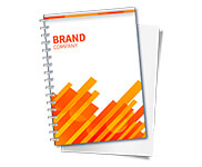 AGENDAS, CADERNOS E APOSTILAS CADERNETA CAPA MALEÁVEL WIRE O MIOLO PERSONALIZADO ABERTURA HORIZONTAL CAPA COUCHÊ 250G E MIOLO AP 75G SEM VERNIZ 48 FOLHAS 150X210MM - 4X0 - 50unid - CDWR50B