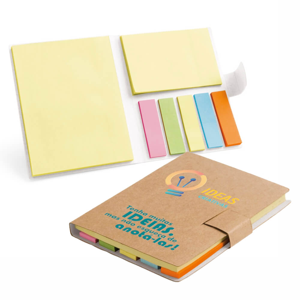 BLOCO DE POST IT NATURAL 105X80MM