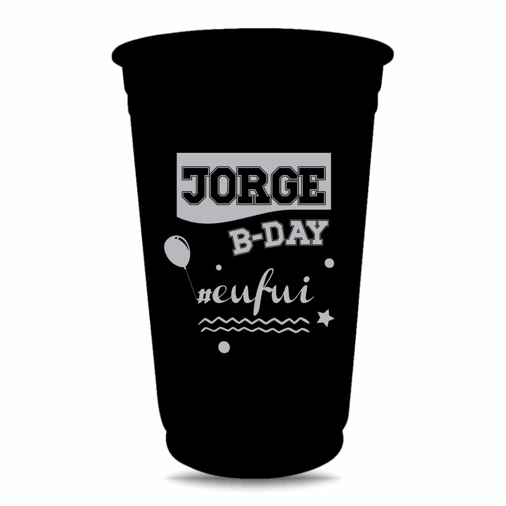 CANECA, COPOS E TAÇAS COPOS COPOS DESCARTÁVEIS 400ML IMPRESSÃO SILK FOSCO