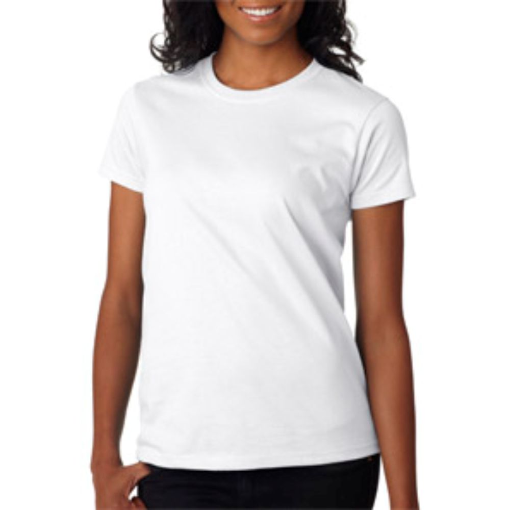 OUTLET EXPRESSIVA SEM PERSONALIZAÇÃO CAMISAS POLIESTER FEMININA BRANCA BABY LOOK P - 0X0 - 5unid - FSPBPV5C