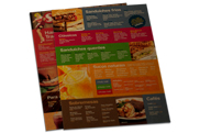 CARDÁPIOS CARDÁPIOS DESCARTÁVEIS KRAFT 250G 300X420MM