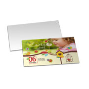 CONVITES BÁSICO COUCHÊ 250G LAMINAÇÃO HOLOGRÁFICA LAM HOLOGRÁFICA FRENTE 153X91MM - 4X0 - 250unid - CBC30250CC