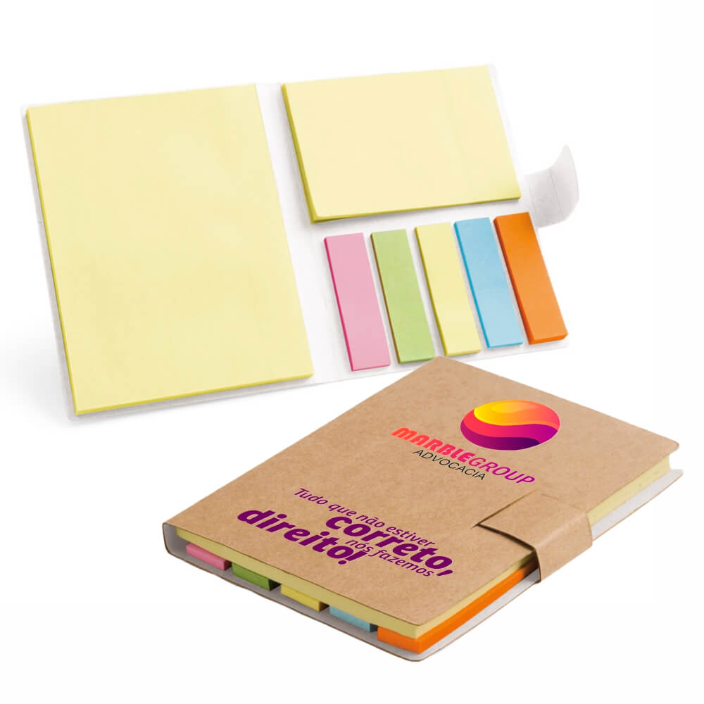 BLOCO DE POST IT NATURAL 105X80MM