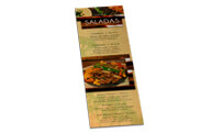 CARDÁPIOS CARDÁPIOS DESCARTÁVEIS RECICLATO 240G 105X300MM