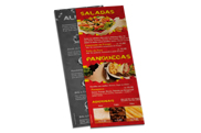 CARDÁPIOS CARDÁPIOS DESCARTÁVEIS RECICLATO 240G 105X300MM