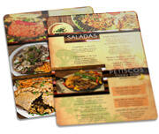 CARDÁPIOS CARDÁPIOS PERSONALIZADOS PLASTIFICADOS PLÁSTICO COMPACTO 0,05MM 300X420MM