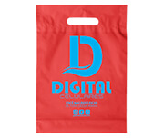 SACOLAS E SACOS SACOLAS PERSONALIZADAS PLÁSTICAS BOCA VAZADA 400X500MM VERMELHA