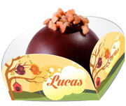 PRODUTOS PARA FESTA FORMINHA PARA DOCE COUCHÊ 300G SEM LAMINAÇÃO E SEM VERNIZ SEM VERNIZ - 4X0 - 25unid - KFED10C