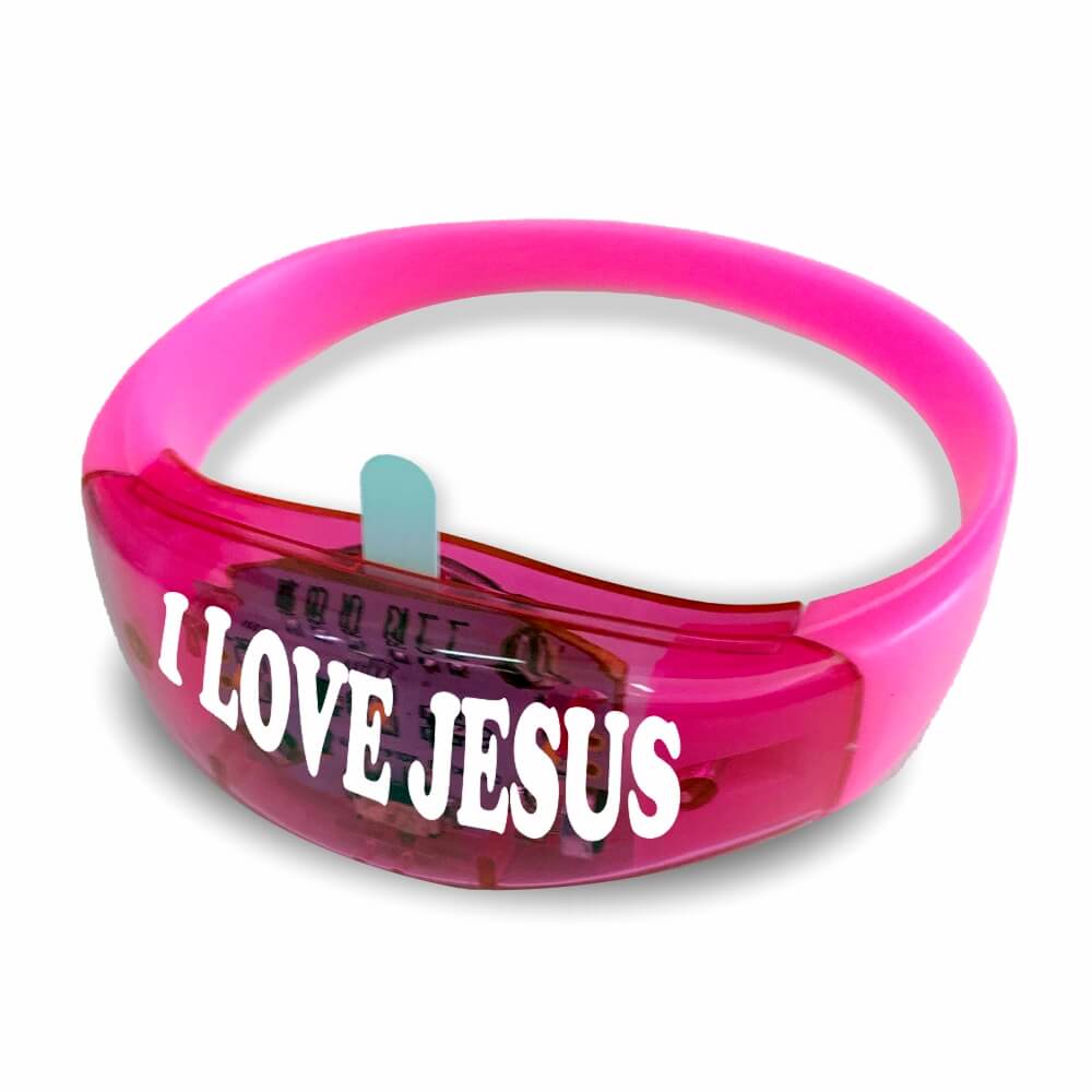 PULSEIRAS PULSEIRA DE LED ROSA