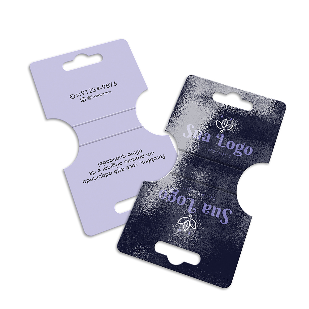 TAGS TAGS ESPECIAIS COUCHÊ 300G VERNIZ UV VERNIZ UV TOTAL FRENTE 91X51MM - 4X4 - 5000unid - 3300F
