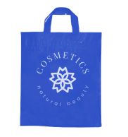 SACOLAS E SACOS SACOLAS PERSONALIZADAS PLÁSTICAS ALÇA FITA 450X550MM AZUL