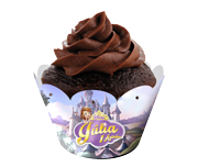 PRODUTOS PARA FESTA SAIA PARA CUPCAKE COUCHÊ 300G SEM LAMINAÇÃO E SEM VERNIZ - 4X0 - 50unid - FPC01C