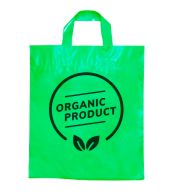 SACOLAS E SACOS SACOLAS PERSONALIZADAS PLÁSTICAS ALÇA FITA 450X550MM VERDE