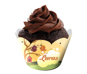 PRODUTOS PARA FESTA SAIA PARA CUPCAKE COUCHÊ 300G SEM LAMINAÇÃO E SEM VERNIZ - 4X0 - 25unid - FPC04C
