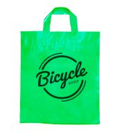 SACOLAS E SACOS SACOLAS PERSONALIZADAS PLÁSTICAS ALÇA FITA 450X550MM VERDE
