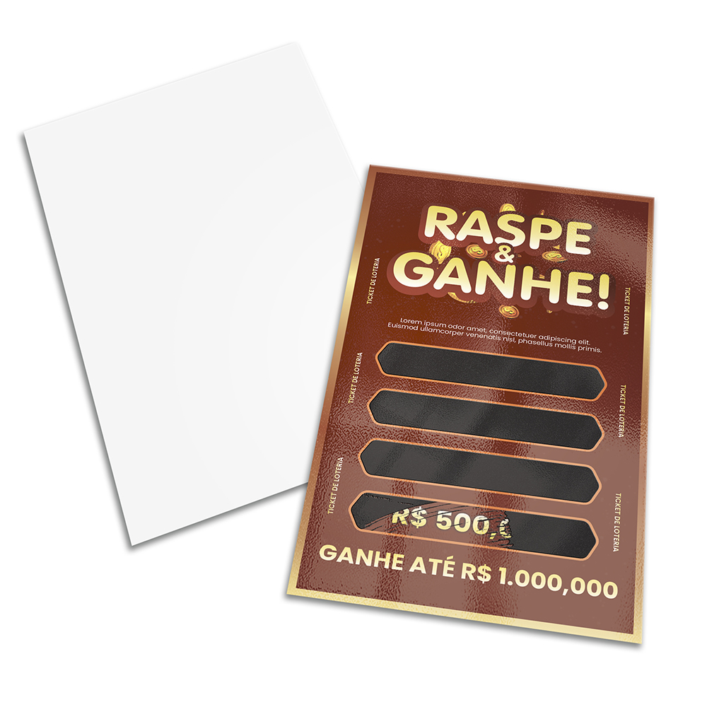 RASPADINHA 91X153MM