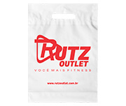SACOLAS E SACOS SACOLAS PERSONALIZADAS PLÁSTICAS BOCA VAZADA 150X200MM BRANCA