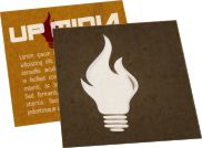 POSTAIS KRAFT 250G SEM LAMINAÇÃO E SEM VERNIZ SEM VERNIZ COM TINTA BRANCA 182X102MM - 4X4 - 100unid - PKD42C