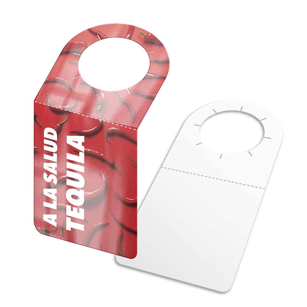 TAGS TAGS PARA GARRAFA COUCHÊ 300G VERNIZ UV VERNIZ UV TOTAL FRENTE 91X153MM