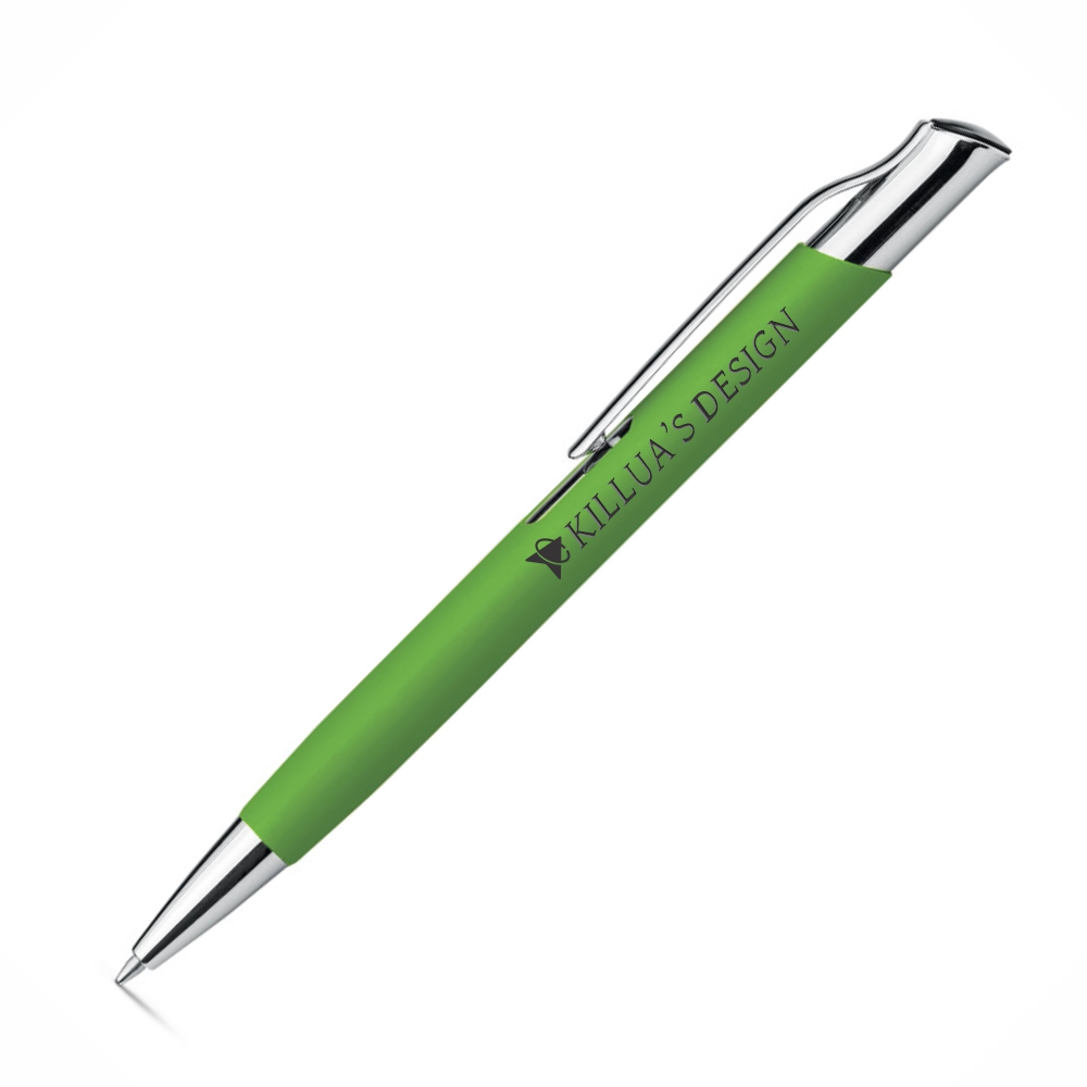 CANETAS IMPRESSÃO COLORIDA LINHA PREMIUM OLAF SOFT VERDE CLARO
