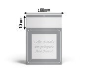 CALENDÁRIOS E FOLHINHAS 2025 BASE PADRÃO MINI COMERCIAL DUPLEX 250G MINI COMERCIAL PRATA