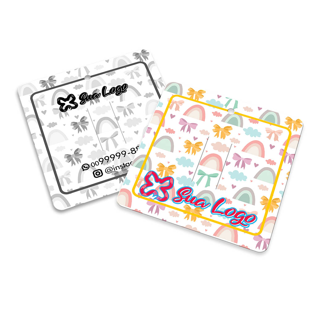 TAGS TAGS ESPECIAIS COUCHÊ 250G SEM LAMINAÇÃO E SEM VERNIZ SEM VERNIZ 91X102MM