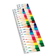 RÉGUAS PVC 0,30MM PVC TRANSLÚCIDO RETANGULAR 30CM - 4X0 - 999unid - RPVC18TL
