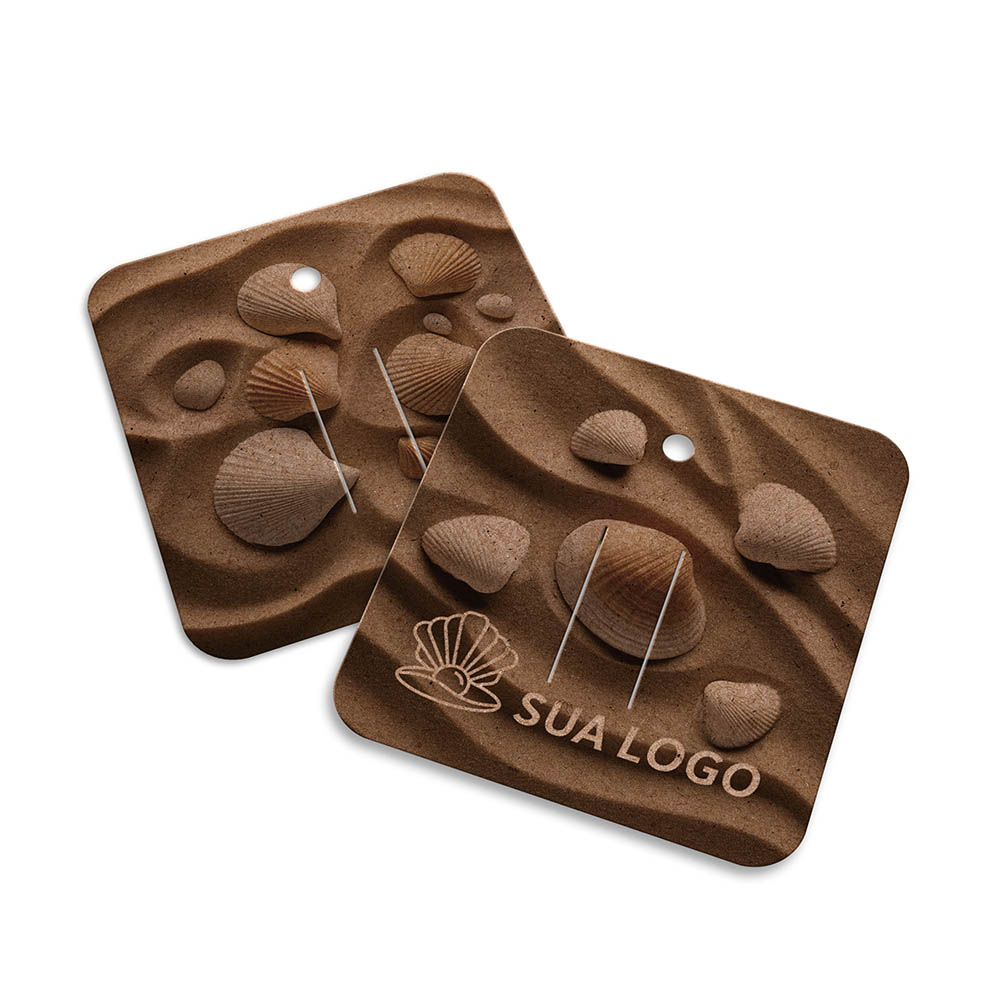 TAGS TAGS ESPECIAIS KRAFT 250G SEM LAMINAÇÃO E SEM VERNIZ SEM VERNIZ 45X51MM