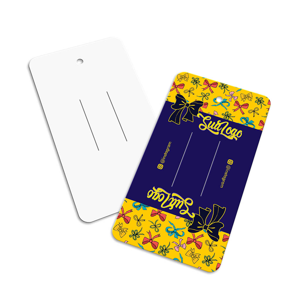 TAGS TAGS ESPECIAIS COUCHÊ 250G SEM LAMINAÇÃO E SEM VERNIZ SEM VERNIZ 91X51MM