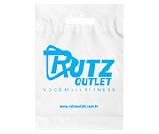 SACOLAS E SACOS SACOLAS PERSONALIZADAS PLÁSTICAS BOCA VAZADA 200X300MM TRANSPARENTE