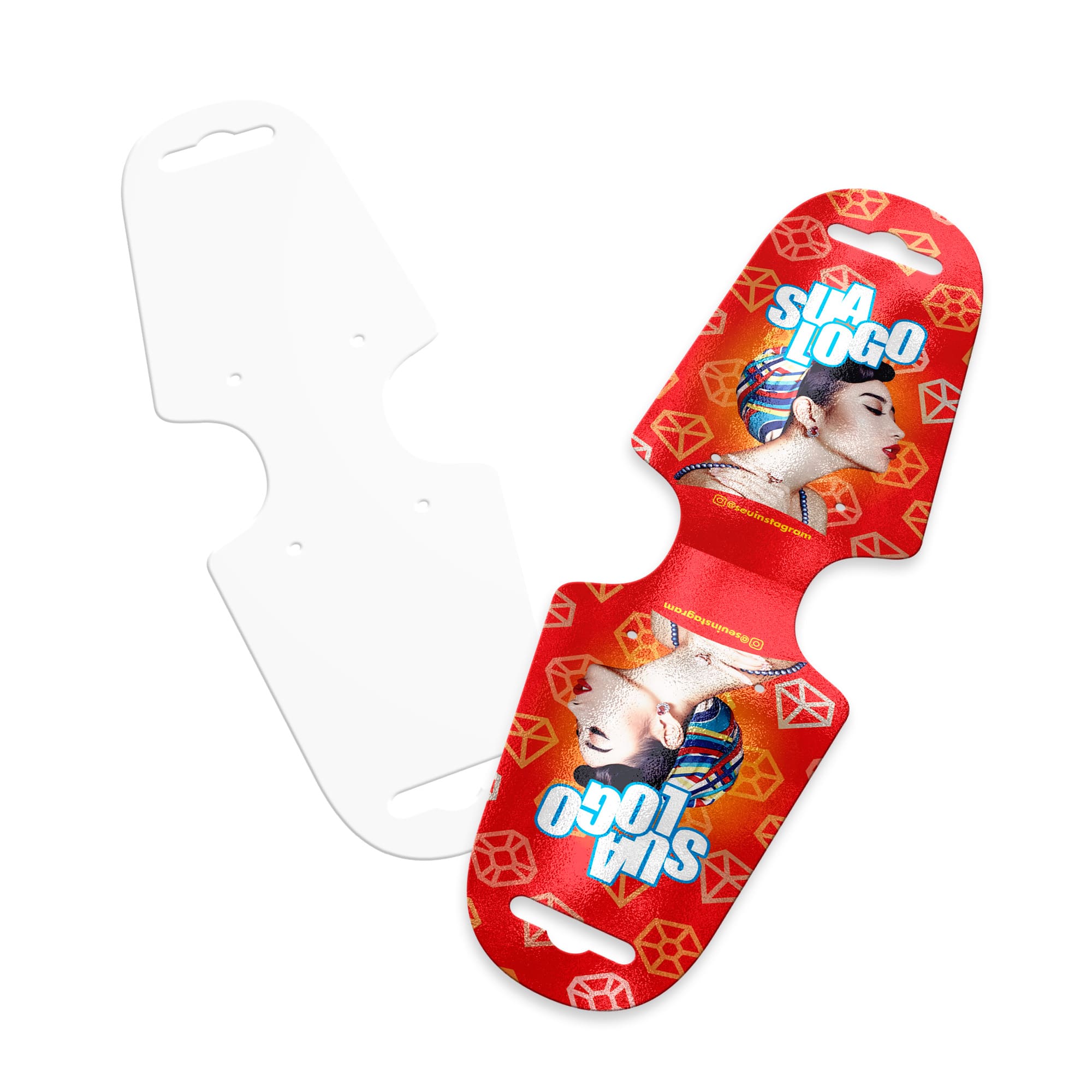 TAGS TAGS ESPECIAIS COUCHÊ 250G VERNIZ UV VERNIZ UV TOTAL FRENTE 182X51MM - 4X0 - 1000unid - TB2C341CCC