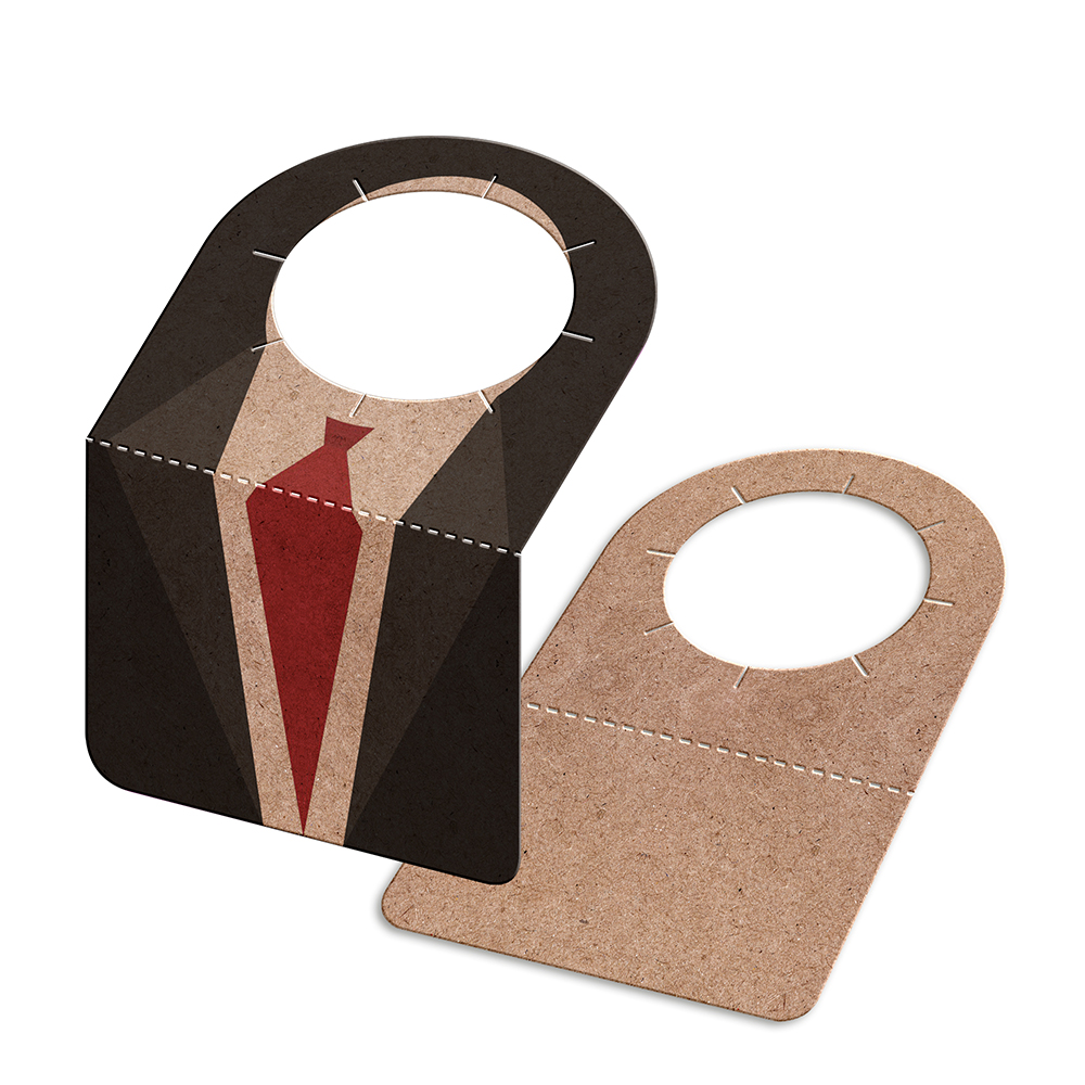 TAGS TAGS PARA GARRAFA KRAFT 250G SEM LAMINAÇÃO E SEM VERNIZ SEM VERNIZ 91X102MM