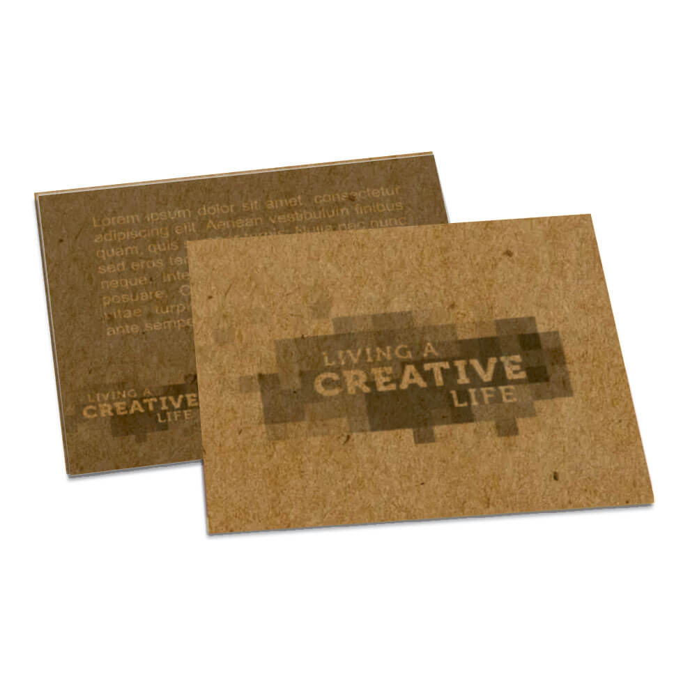 POSTAIS KRAFT 250G SEM LAMINAÇÃO E SEM VERNIZ SEM VERNIZ 182X153MM - 1X1 - 100unid - PKD48C2