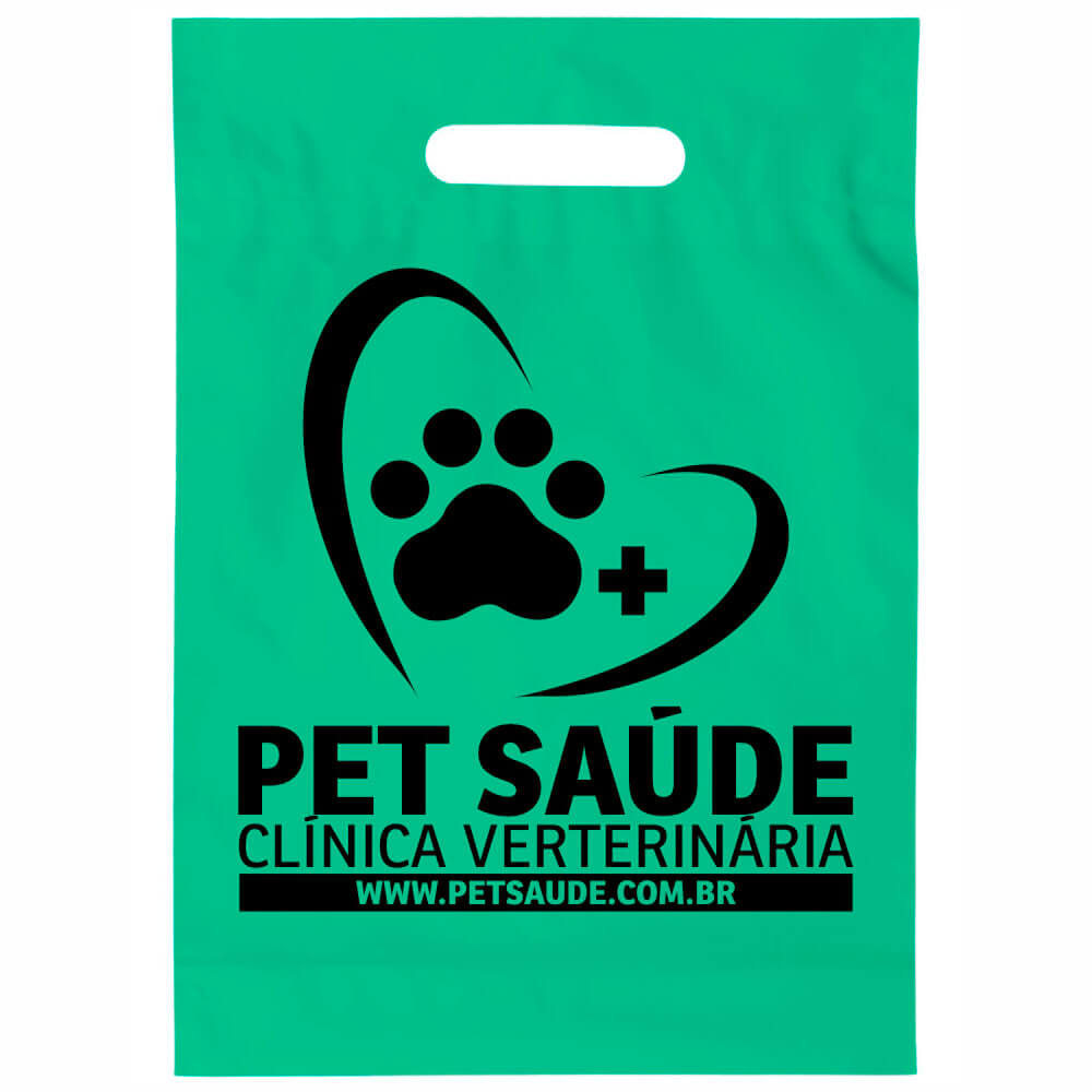 SACOLAS E SACOS SACOLAS PERSONALIZADAS PLÁSTICAS BOCA VAZADA 200X300MM VERDE ÁGUA