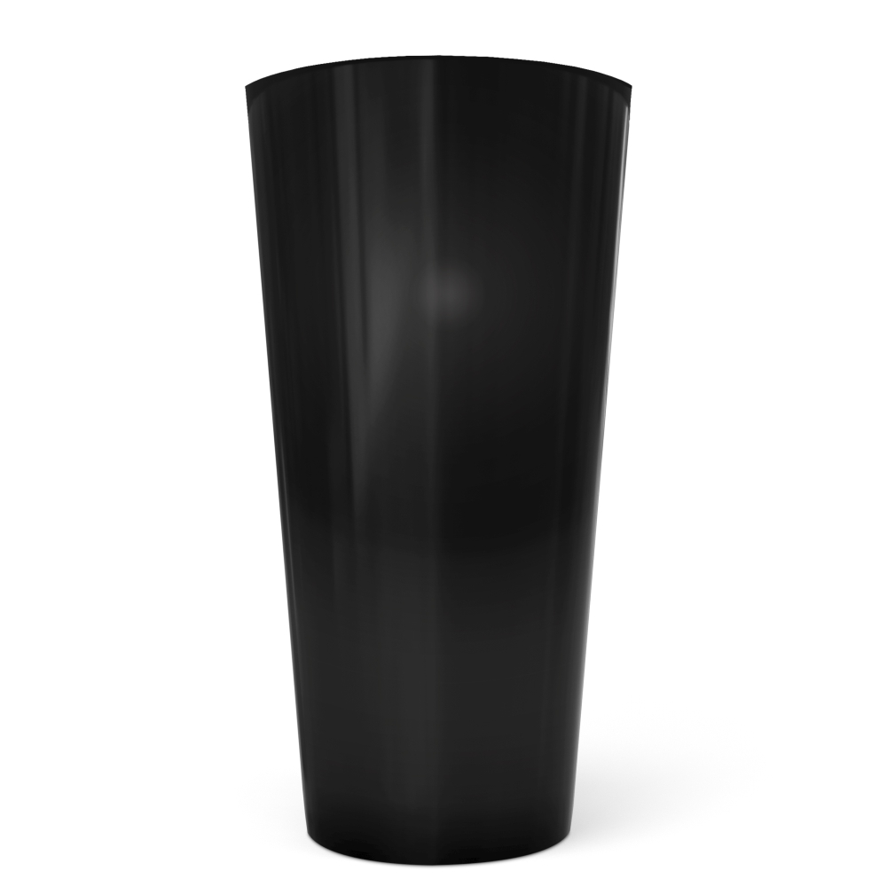 PRODUTOS SEM PERSONALIZAÇÃO CANECAS E COPOS COPOS ECOLÓGICOS PP 550ML PRETO