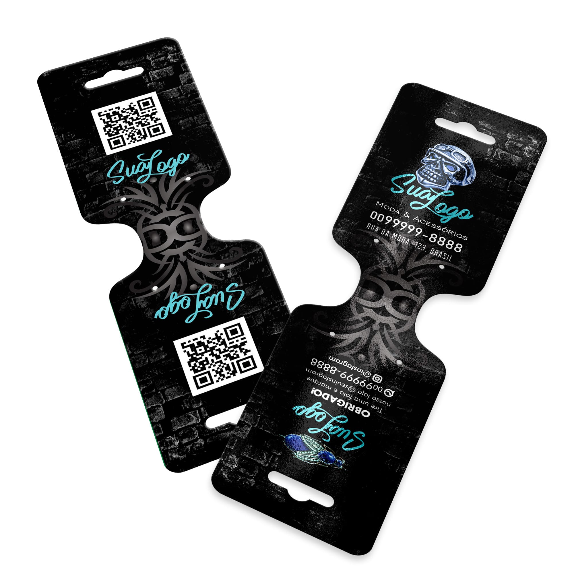 TAGS TAGS ESPECIAIS COUCHÊ 250G VERNIZ UV VERNIZ UV TOTAL FRENTE 182X51MM - 4X4 - 2000unid - TB4C314CCC