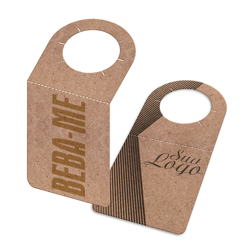 TAGS TAGS PARA GARRAFA KRAFT 250G SEM LAMINAÇÃO E SEM VERNIZ SEM VERNIZ 91X153MM