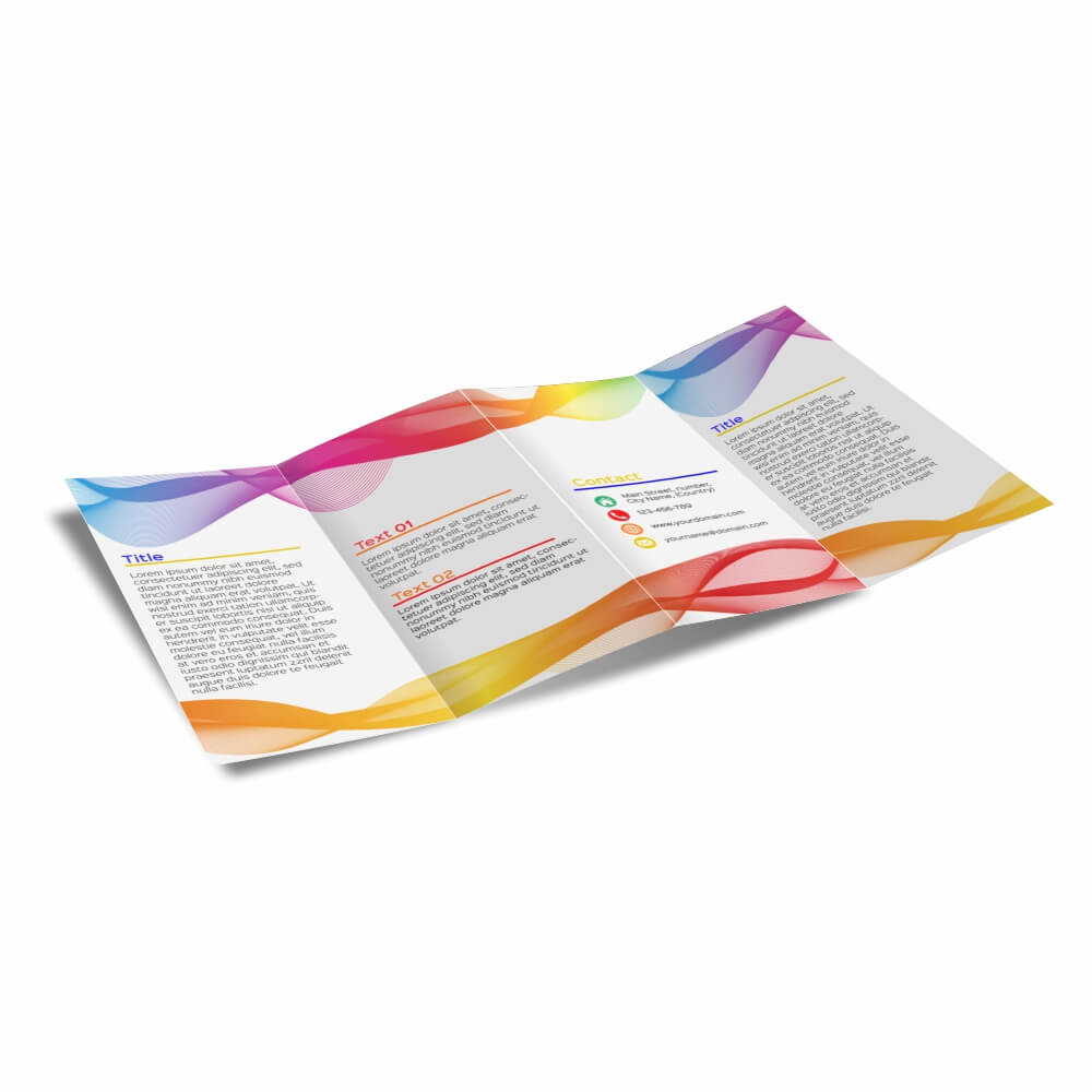 FOLDERS E MALA DIRETA APERGAMINHADO 90G SEM VERNIZ 315X150MM 3 DOBRAS