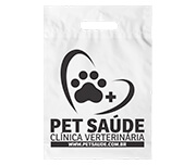 SACOLAS E SACOS SACOLAS PERSONALIZADAS PLÁSTICAS BOCA VAZADA 250X350MM BRANCA