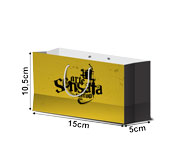 SACOLAS E SACOS SACOLAS PERSONALIZADAS APERGAMINHADO 150G SEM ILHOS SACOLA EXTRA MINI HORIZONTAL