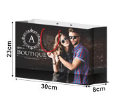 SACOLAS E SACOS SACOLAS PERSONALIZADAS APERGAMINHADO 150G SEM ILHOS SACOLA MÉDIA HORIZONTAL