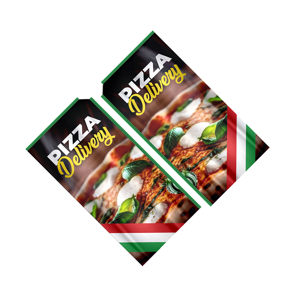 WIND BANNER BANDEIRA AVULSA TECIDO OXFORD P MODELO RETANGULAR