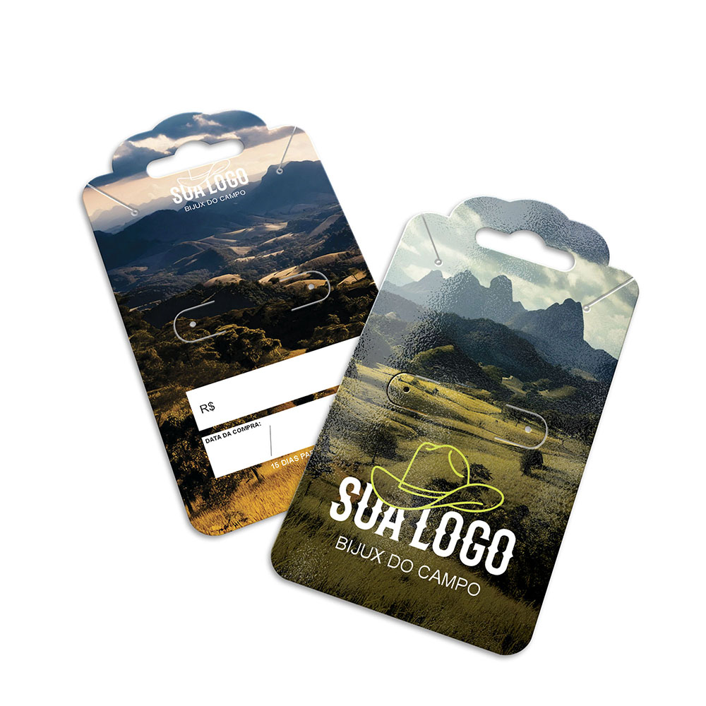 TAGS TAGS ESPECIAIS COUCHÊ 250G VERNIZ UV VERNIZ UV TOTAL FRENTE 91X51MM - 4X4 - 3000unid - T251020CC