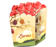 PRODUTOS PARA FESTA CACHEPO COUCHÊ 300G SEM LAMINAÇÃO E SEM VERNIZ - 4X0 - 25unid - CCP125C